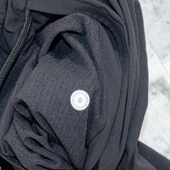 Lululemon LAB Women's Sarala Pants in Gray adjustible fit Belt size 8 - Picture 10 of 12